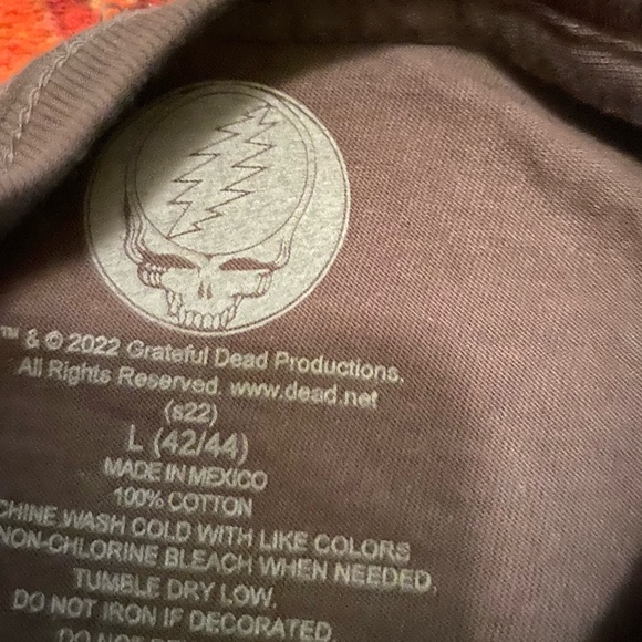 Gray Greatful Dead T Shirt - Picture 3 of 3